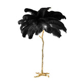 Palmera Luxury Feather Floor/Table Lamp | Yedwo